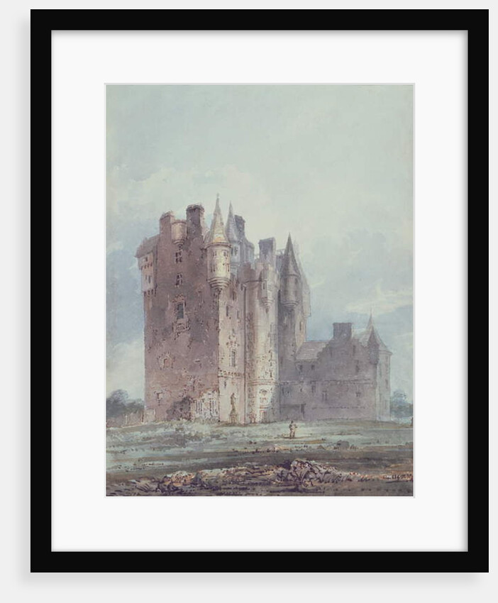 Glamis Castle by Thomas Girtin