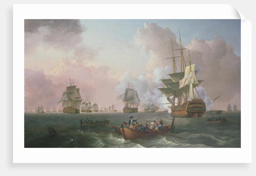 The Battle of the Nile by William Anderson