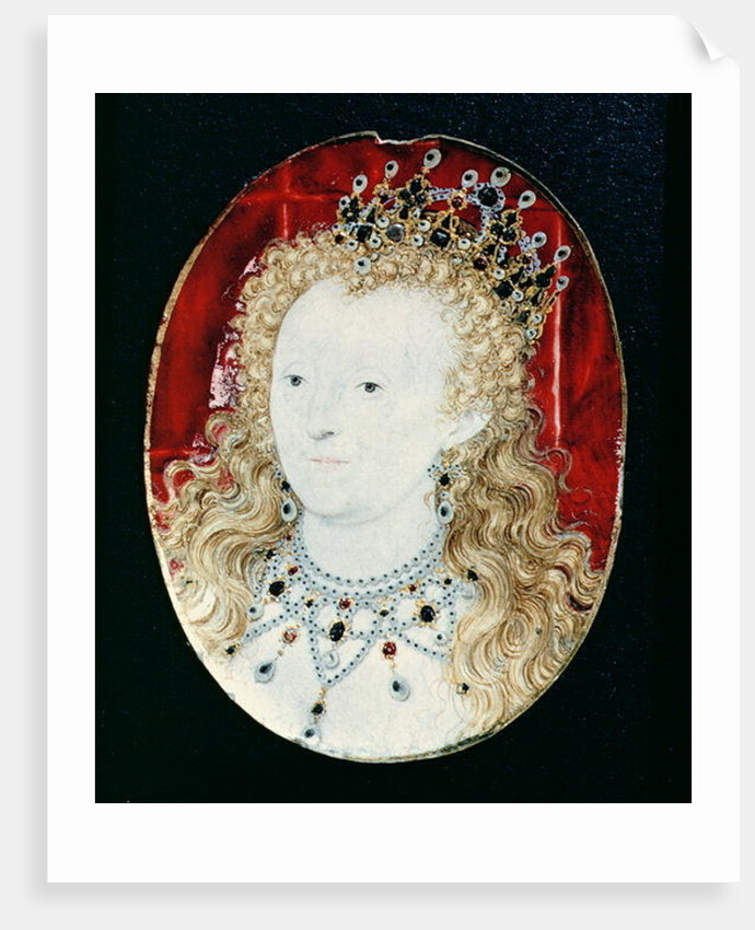 Miniature of Queen Elizabeth I by Nicholas Hilliard