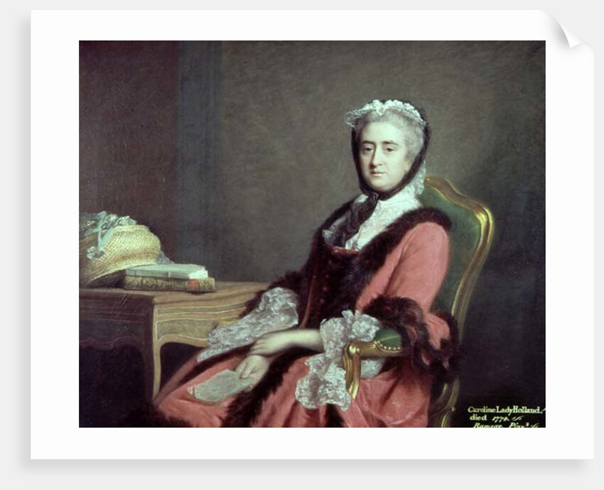 Lady Holland, 1766 by Allan Ramsay