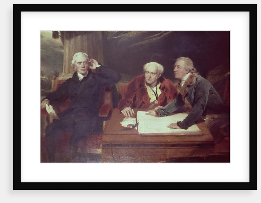 Sir Francis Baring, Banker and Director of the East India Company, with his Associates by Thomas Lawrence