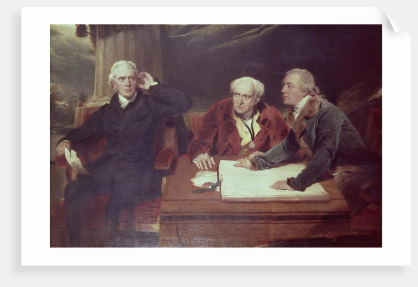Sir Francis Baring, Banker and Director of the East India Company, with his Associates by Thomas Lawrence