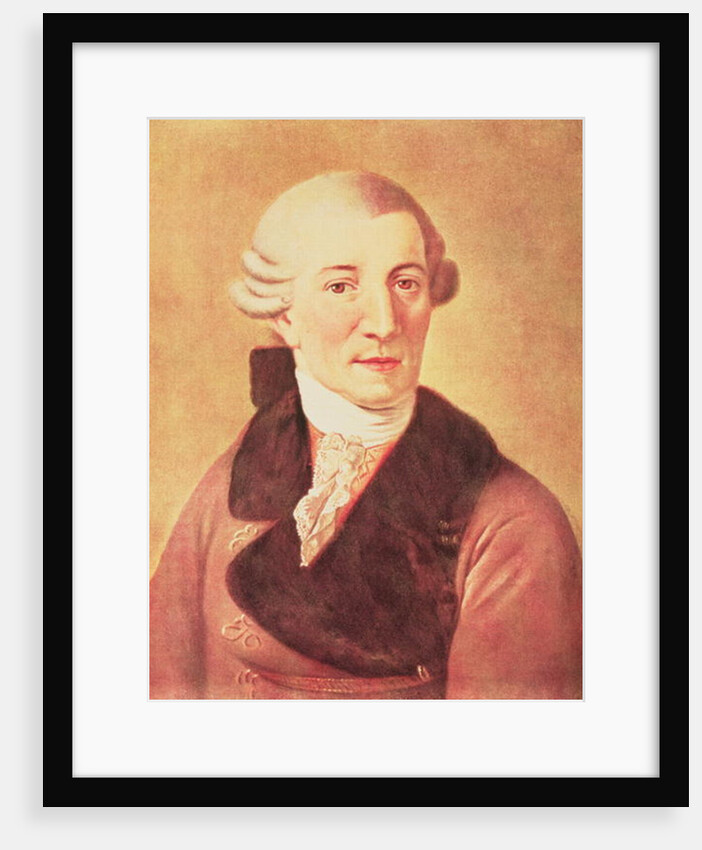 Joseph Haydn by Christian Ludwig Seehas