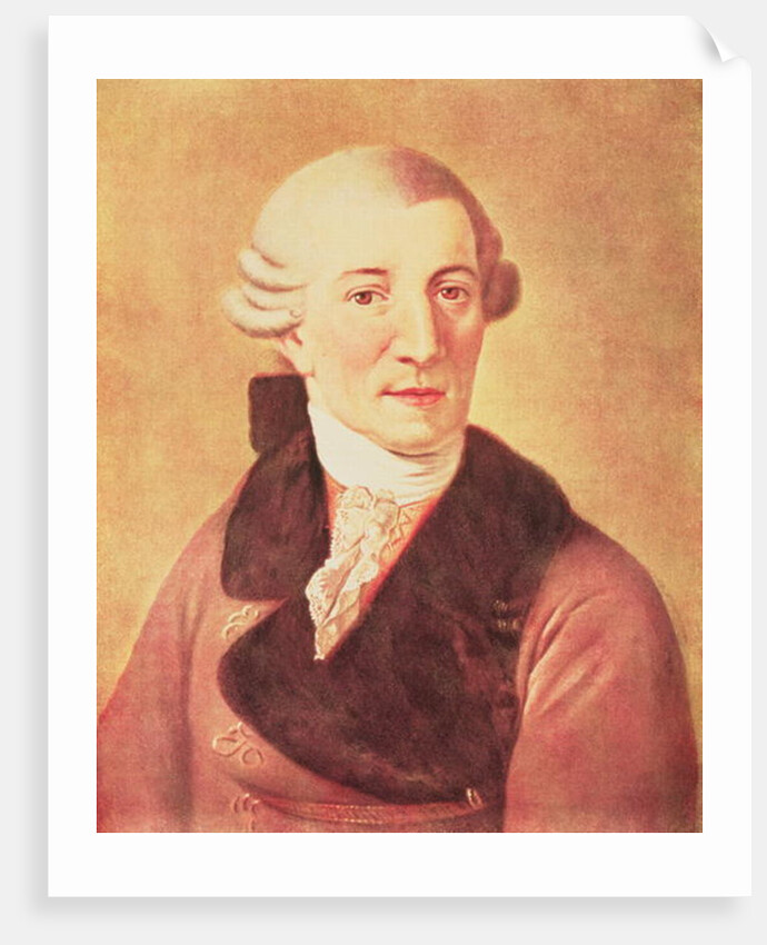 Joseph Haydn by Christian Ludwig Seehas