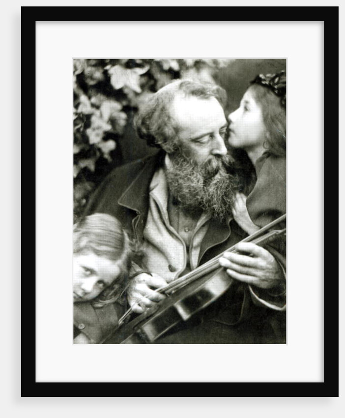 The Whisper of the Rose, a portrait of George Frederick Watts by Julia Margaret Cameron