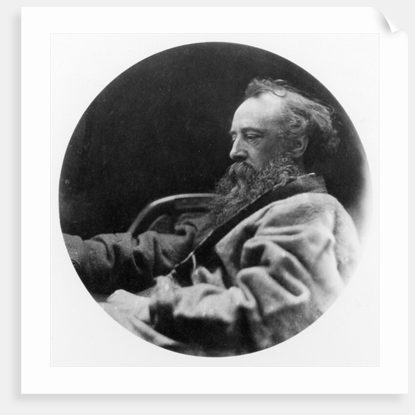 Portrait of George Frederick Watts by Julia Margaret Cameron