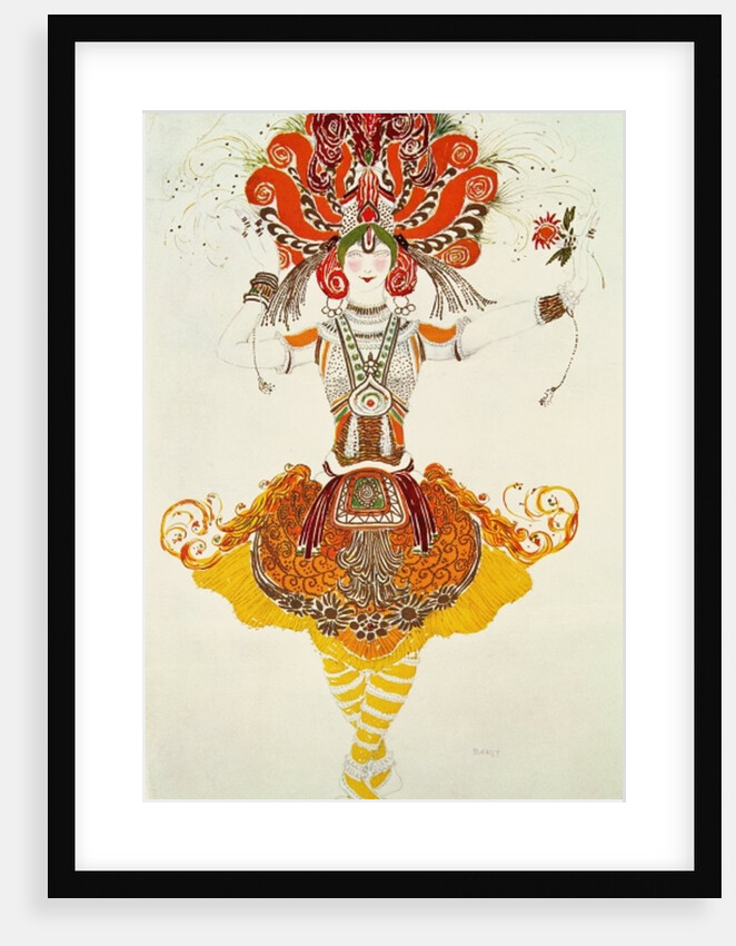 Ballet Costume for 'The Firebird' by Igor Stravinsky, c.1920 by Leon Bakst