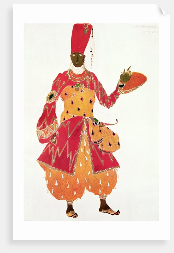 A Eunuch by Leon Bakst