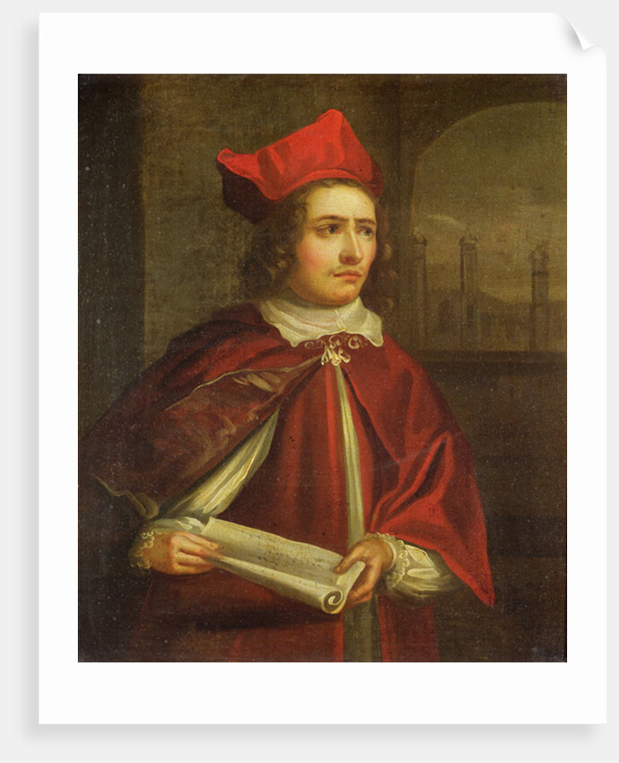 Sir Augustus Harris as Cardinal Wolsey by English School