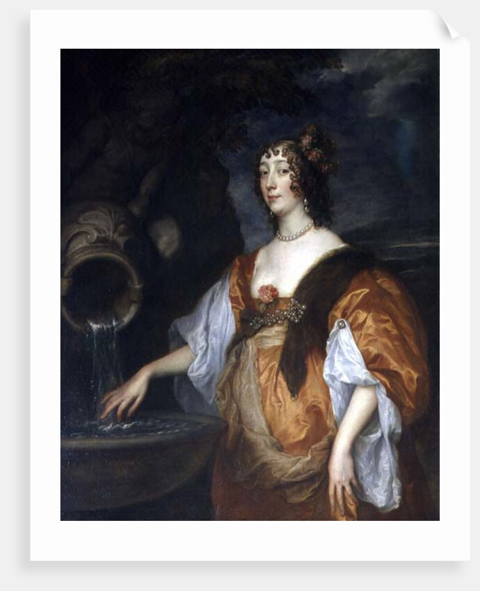 Portrait of Lucy Percy, Countess of Carlisle c.1637-40 by Anthony van Dyck