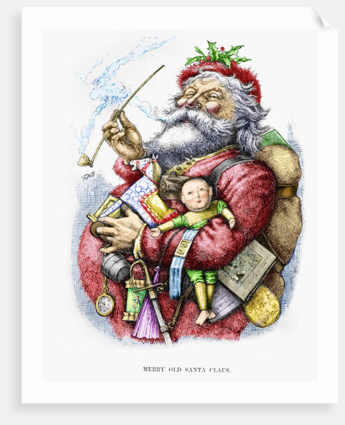 Merry Old Santa Claus by Thomas Nast