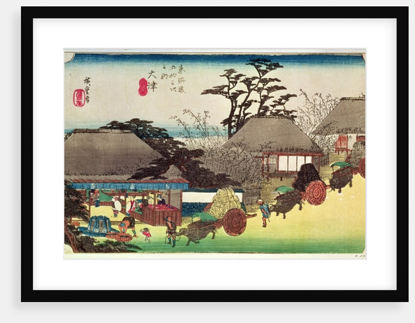 Otsu by Ando or Utagawa Hiroshige