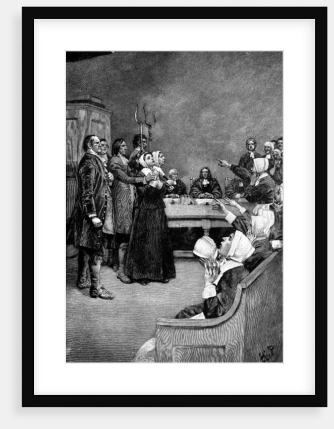 The Trial of a Witch by Howard Pyle