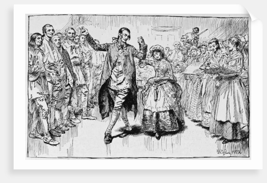 A Kentucky Wedding by Howard Pyle