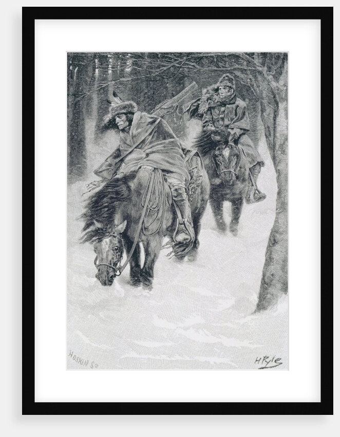 Travelling in Frontier Days by Howard Pyle