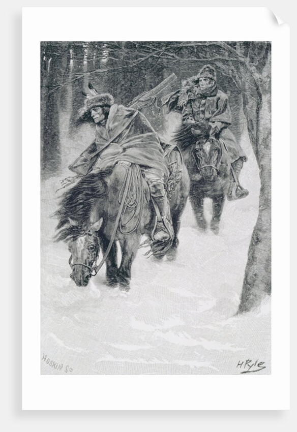 Travelling in Frontier Days by Howard Pyle