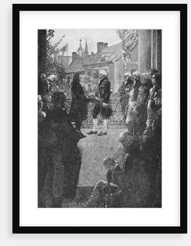 The Inauguration by Howard Pyle