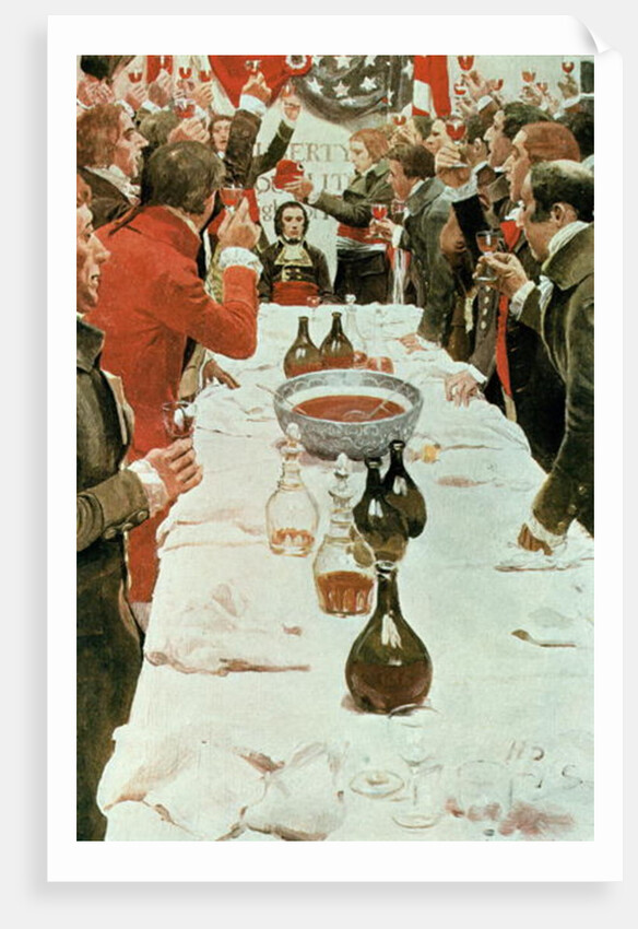 A Banquet to Genet by Howard (after) Pyle