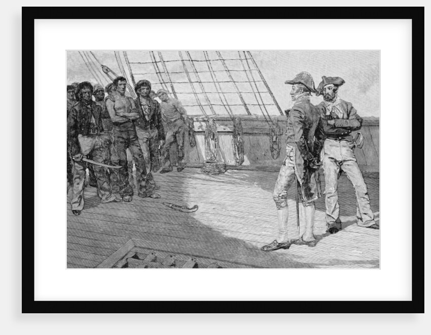 Impressment of American Seamen by Howard (after) Pyle