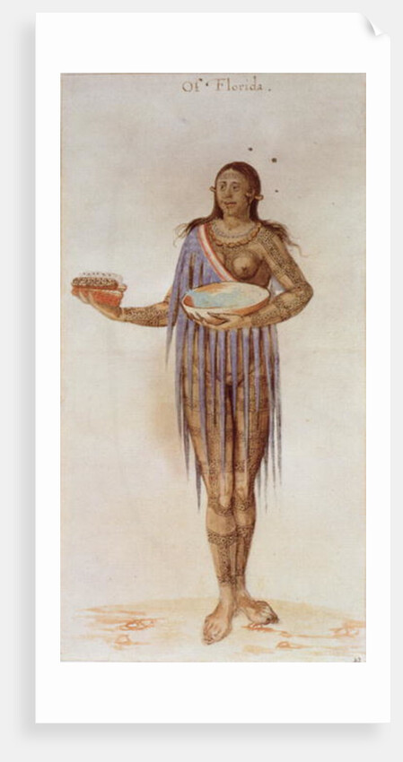 Indian Woman of Florida by John White