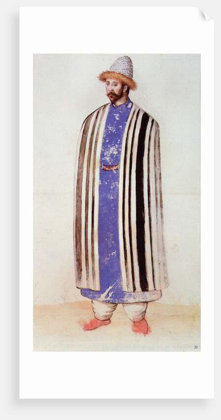 Tartar or Uzbek Man by John White