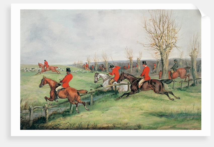 Sporting Scene, 19th century by Henry Thomas Alken