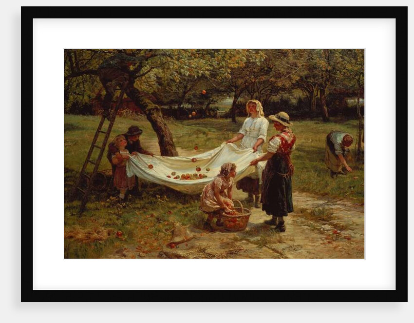The Apple Gatherers, 1880 by Frederick Morgan