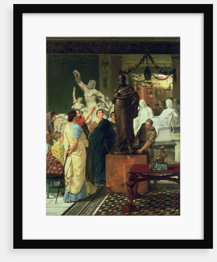 Dealer in Statues by Lawrence Alma-Tadema