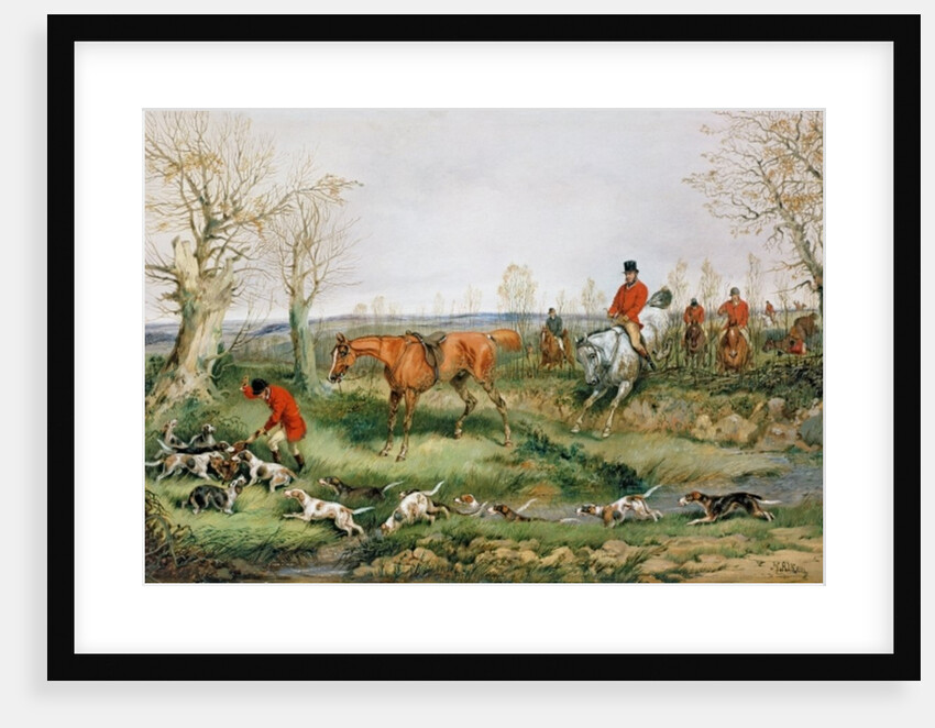 Hunting Scene by Henry Thomas Alken