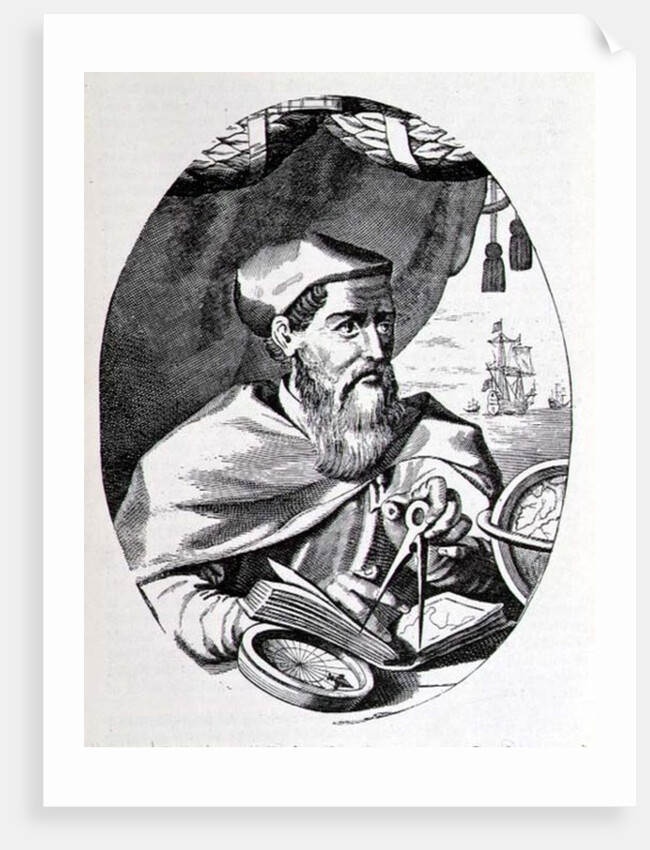 Portrait of Amerigo Vespucci by English School