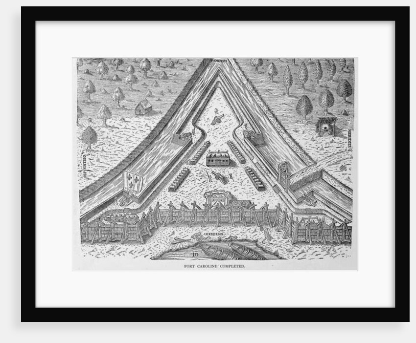 Fort Caroline Completed by English School