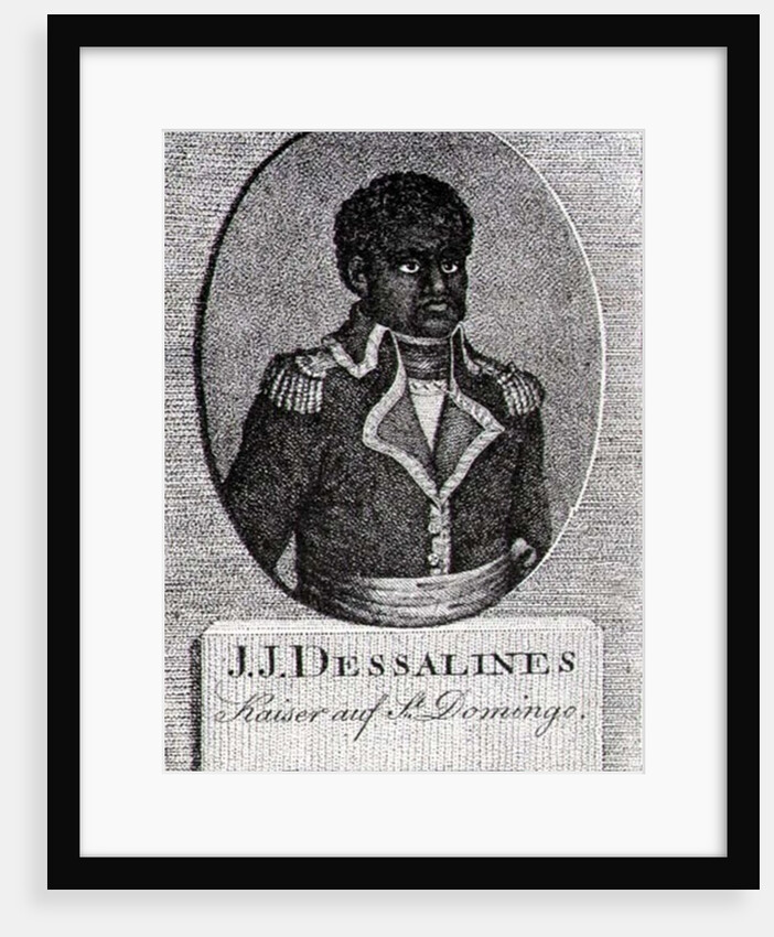Portrait of Jean-Jacques Dessalines by American School