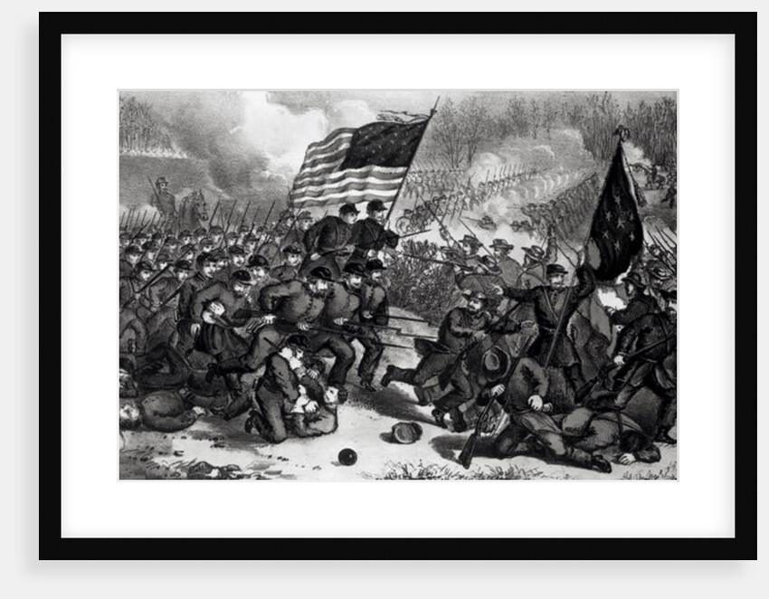 The Second Battle of Bull Run, Fought 29th August 1862, pub. by Currier and Ives by American School