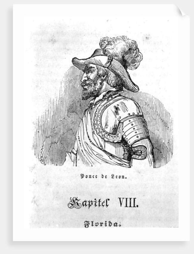 Juan Ponce de Leon by German School