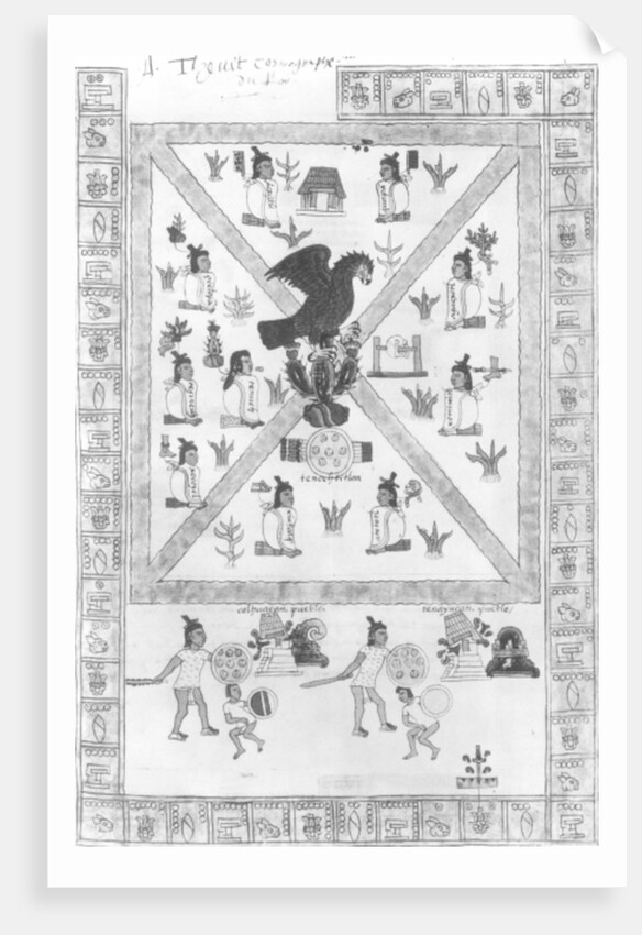 The Founding of Tenochtitlan by Anonymous