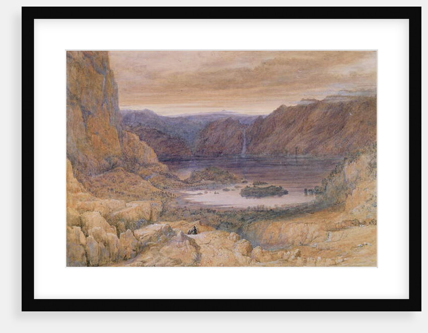 A Mountain Lake, Norway, c.1827 by Francis Danby