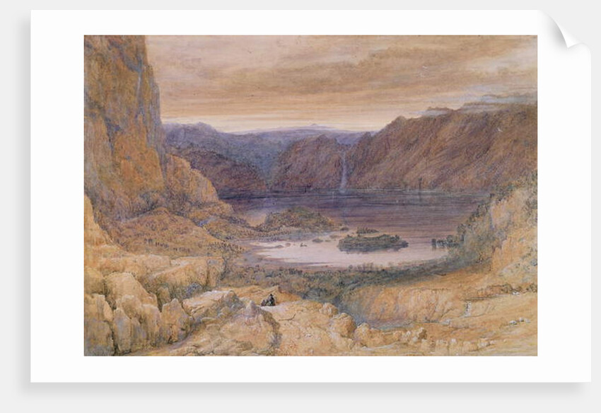 A Mountain Lake, Norway, c.1827 by Francis Danby