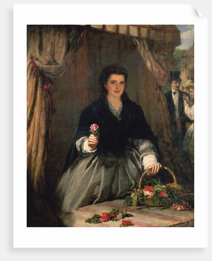 The Flower Seller, 1865 by William Powell Frith