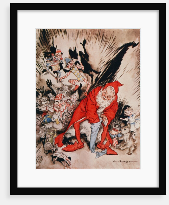 Christmas illustrations by Arthur Rackham