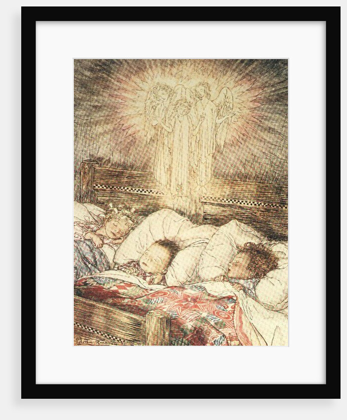 Christmas illustrations by Arthur Rackham