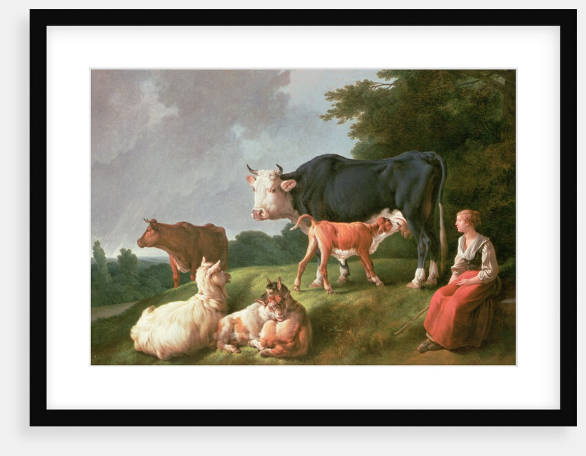 Pastoral Scene by Jean-Baptiste Huet