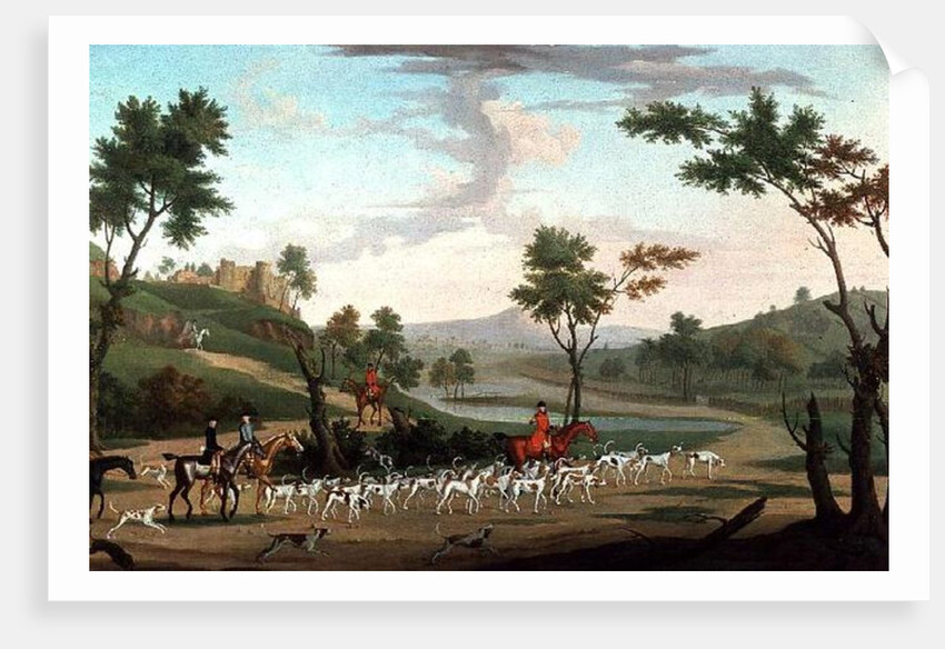 Hunting Scene on the Gallop by J. Francis Sartorius
