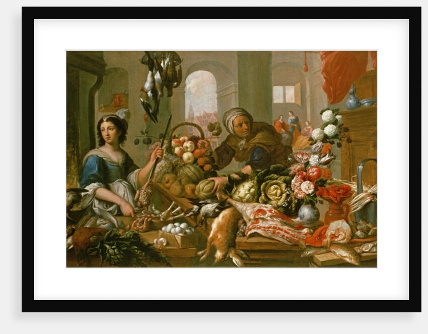 Martha and Mary by Frans Ykens