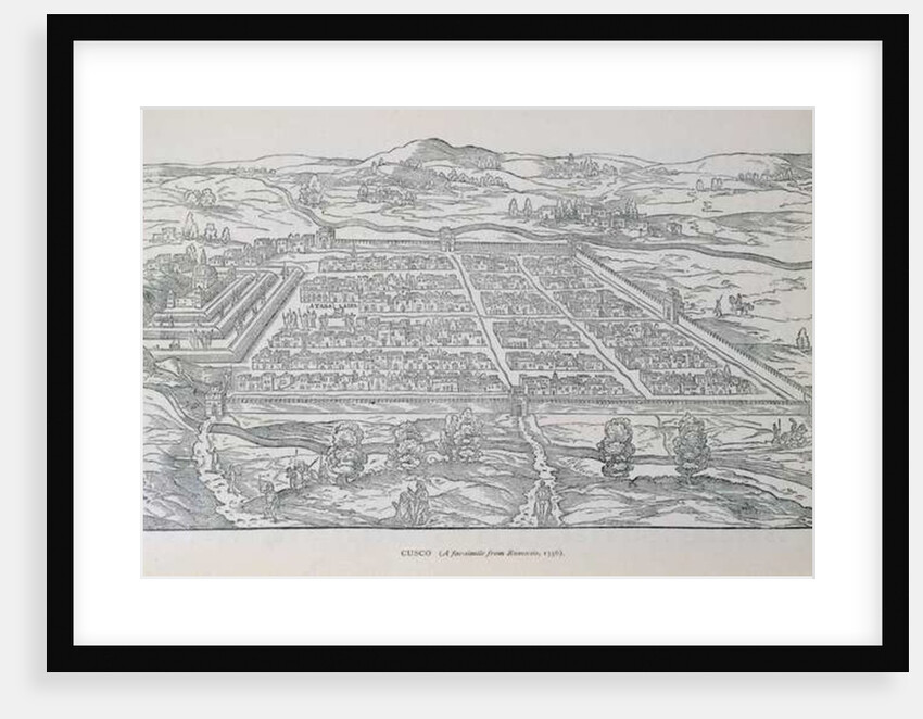 View of Cusco by Italian School