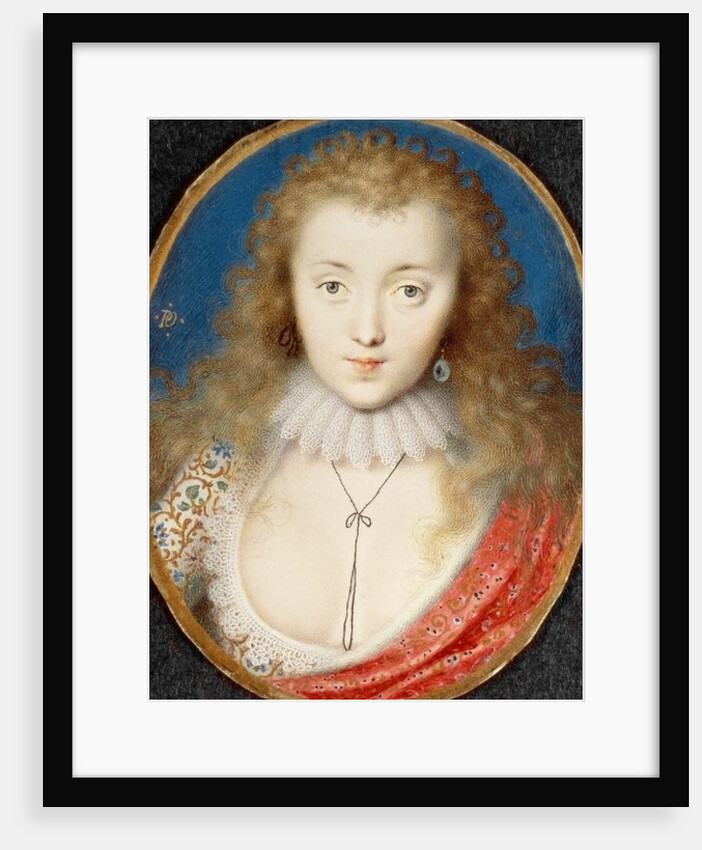 Portrait of a girl, probably Venetia Stanley later Lady Digby by Peter Oliver