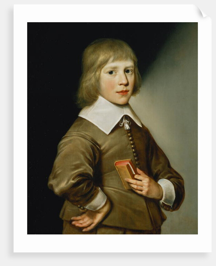 Portrait of a Boy by Wybrand Simonsz. de Geest