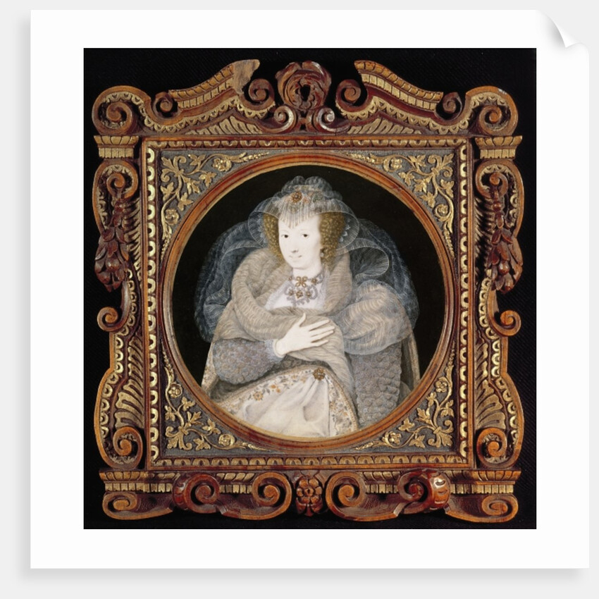 Frances, Countess Howard by Isaac Oliver