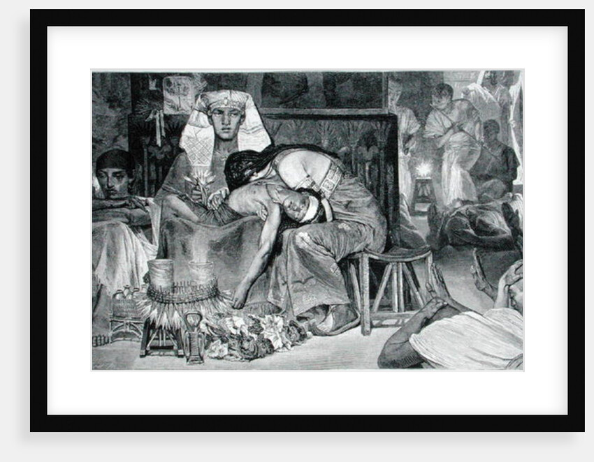 The Death of the Firstborn, 19th century by Carl Friedrich Heinrich Werner