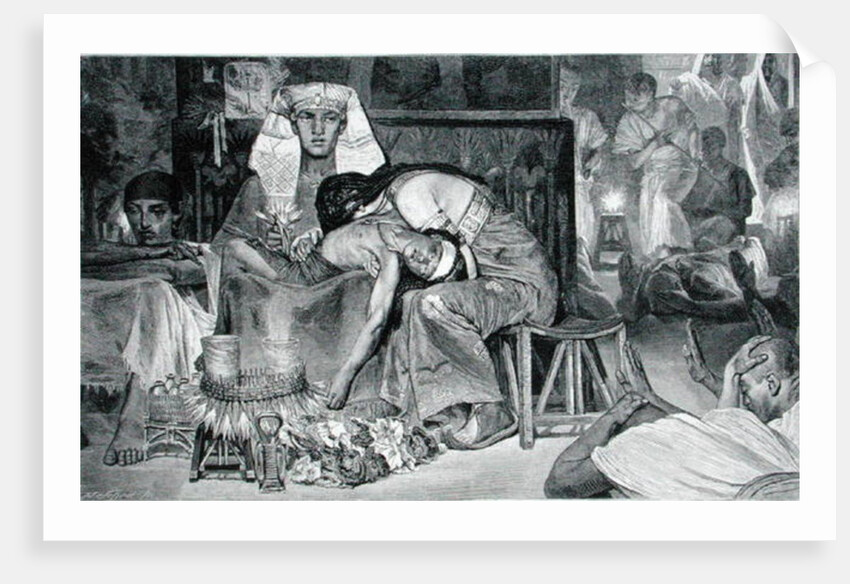 The Death of the Firstborn, 19th century by Carl Friedrich Heinrich Werner