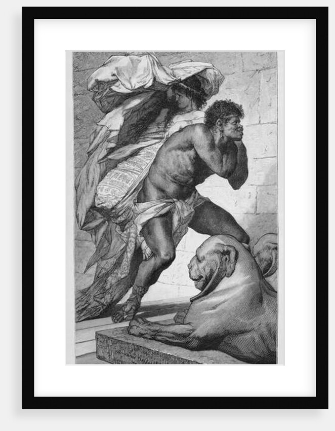 Cleopatra Carried into the Palace, 19th century by Ferdinand Keller